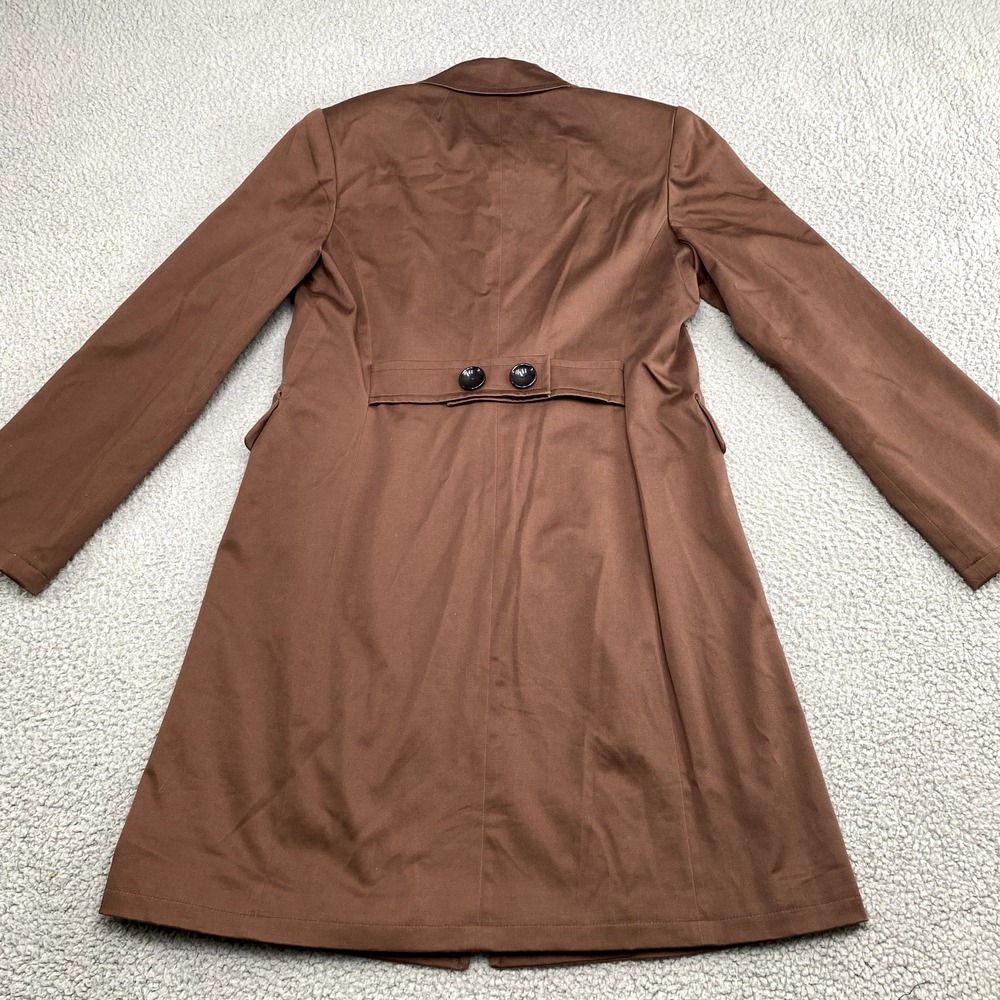 Pendleton Coat Womens 4 Long Red Parka Jacket Button Up Polka Dot Lining‎ Rain - Picture 2 of 12